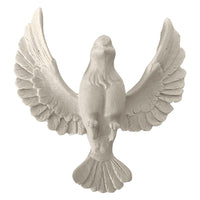 Divino Espírito Santo Asa de Anjo 11x10,5cm Resina - Palácio da Arte