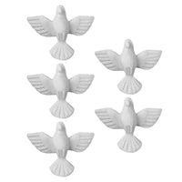 Divino Espírito Santo Fé 2,5x3x0,7cm com 5 unidades Resina - Palácio da Arte