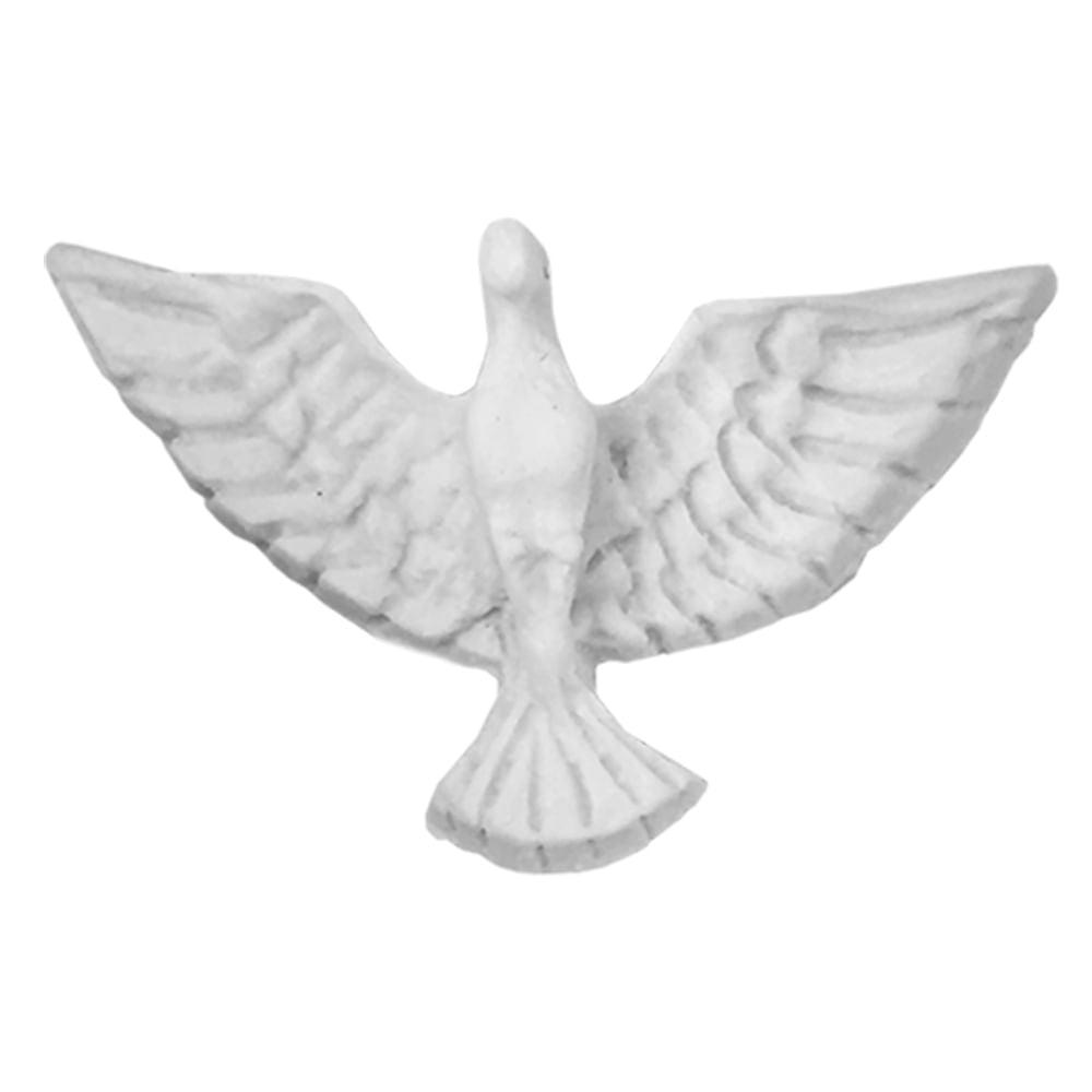 Divino Espírito Santo Ornamento 3x4,2x1cm com 5 unidades Resina - Palácio da Arte
