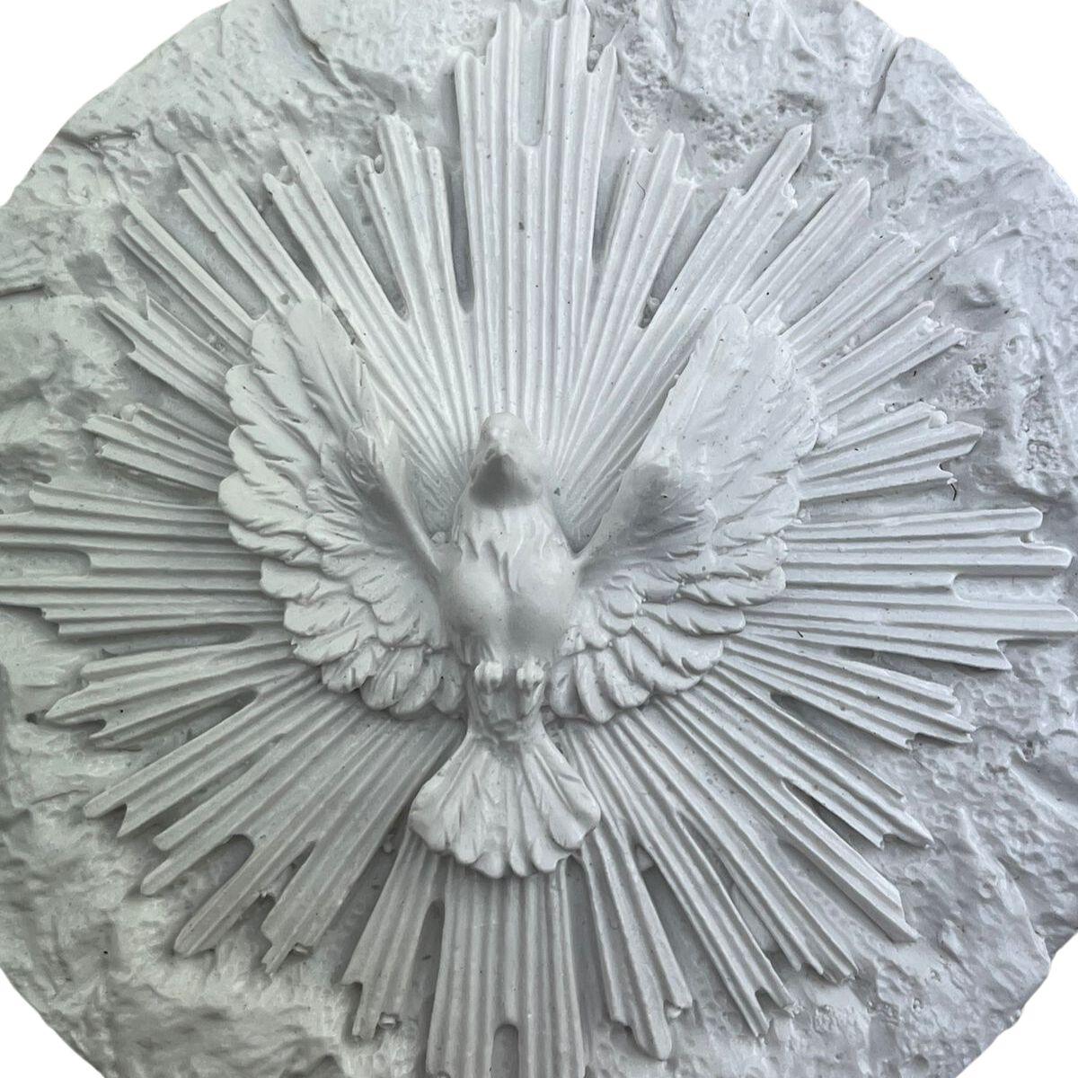 Divino Redondo com Ostensório 11,4x11,2cm Resina - Palácio da Arte