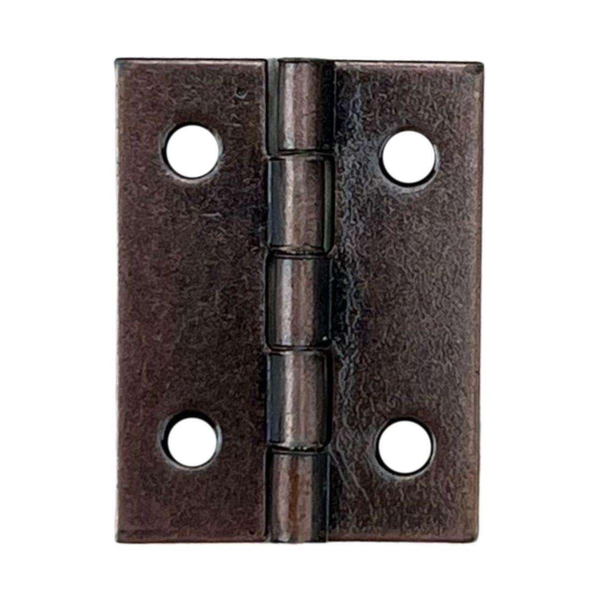 Dobradiça Zincada em Metal Cobre 2,5x2cm - Palácio da Arte