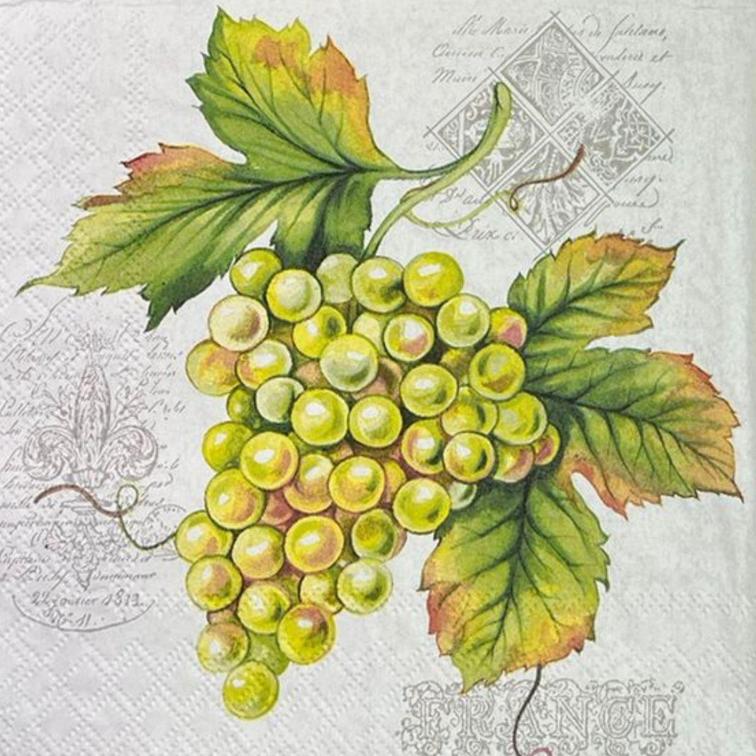 Guardanapo Decoupage Grape Vine 13311100 Ambiente com 2 peças - Palácio da Arte