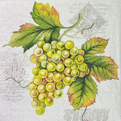 Guardanapo Decoupage Grape Vine 13311100 Ambiente com 2 peças - Palácio da Arte