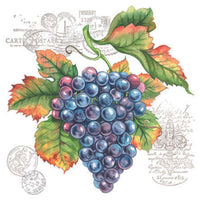 Guardanapo Decoupage Grape Vine 13311100 Ambiente com 2 peças - Palácio da Arte