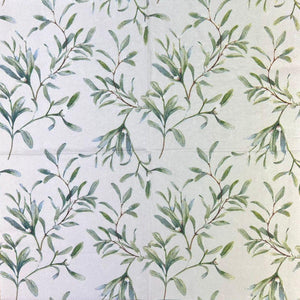 Guardanapo Decoupage Mistletoe All Over Grey 33315686 Ambiente com 2 peças - Palácio da Arte