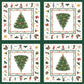 Guardanapo Decoupage Natal Christmas Evergreen White 33314515 Ambiente com 2 peças - Palácio da Arte
