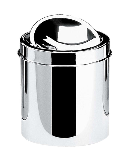 Lixeira Brinox Inox com Tampa Basculante 5,4 Litros Decorline 3032/202 - Palácio da Arte