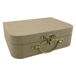 Maleta Decorativa em MDF com Fecho e Alça Metal 15,3x21x6,5cm - Palácio da Arte