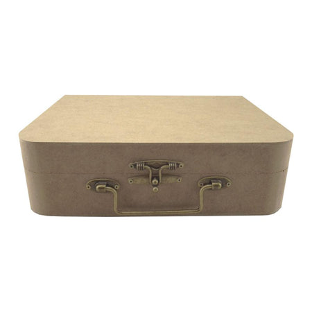 Maleta Decorativa em MDF com Fecho e Alça Metal 24,3x34,3x10,5cm - Palácio da Arte