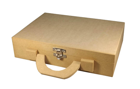 Maleta para Documentos e Acessórios em MDF 33x24x7,5cm - Palácio da Arte