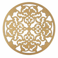 Mandala Imperial 13x13cm em MDF - Palácio da Arte