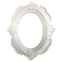 Moldura Oval Madri 12x9,5cm Resina - Palácio da Arte