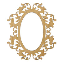 Moldura Provençal Recorte 22x19cm em MDF - Palácio da Arte