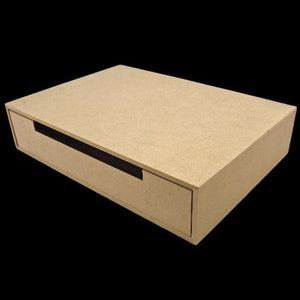 Organizador de Mesa com 1 Gaveta em MDF 7x23x33cm - Palácio da Arte