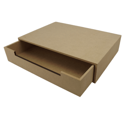 Organizador de Mesa com 1 Gaveta em MDF 7x23x33cm - Palácio da Arte