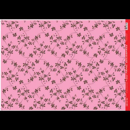 Papel Decoupage 34x48 LD-452 Flores Delicadas Litocart - Palácio da Arte