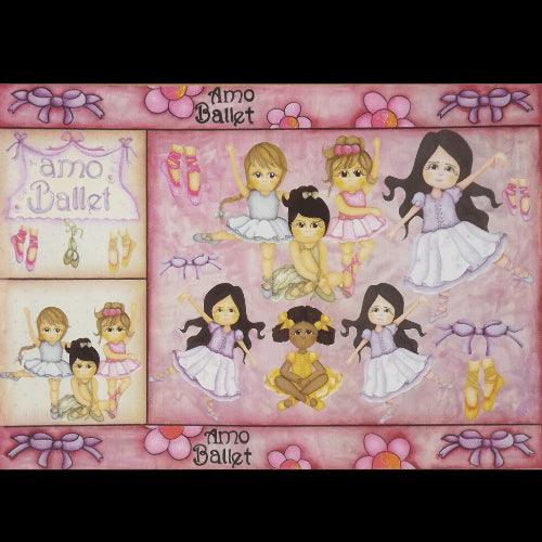 Papel Decoupage 34x48 LD-464 Amo Ballet Litocart - Palácio da Arte