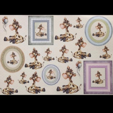 Papel Decoupage 34x48 LD-649 Girafinha Litocart - Palácio da Arte