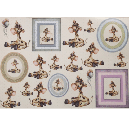 Papel Decoupage 34x48 LD-649 Girafinha Litocart - Palácio da Arte