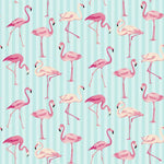 Papel Scrapbook 30x30 LSCE-007 Flamingos e Listras Litocart - Palácio da Arte