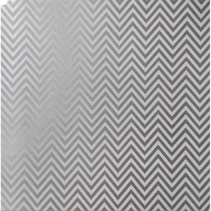 Papel Scrapbook 30x30 LSCPL-020 Perolizado Chevron Prata Litocart - Palácio da Arte