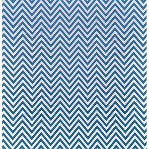 Papel Scrapbook 30x30 LSCPL-031 Perolizado Chevron Azul Escuro Litocart - Palácio da Arte