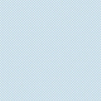 Papel Scrapbook Essencial Litoarte SE-003 Poá Branco e Azul 30,5x30,5cm - Palácio da Arte