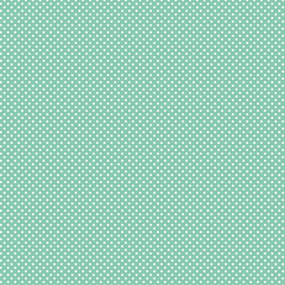 Papel Scrapbook Essencial Litoarte SE-004 Poá Branco e Verde 30,5x30,5cm - Palácio da Arte