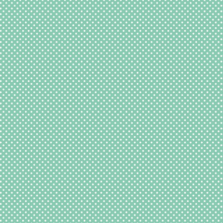 Papel Scrapbook Essencial Litoarte SE-004 Poá Branco e Verde 30,5x30,5cm - Palácio da Arte