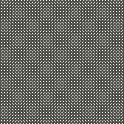 Papel Scrapbook Essencial Litoarte SE-005 Poá Branco e Preto 30,5x30,5cm - Palácio da Arte