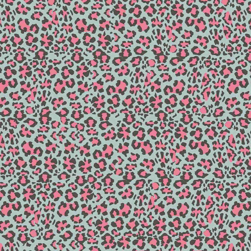 Papel Scrapbook Essencial Litoarte SE-014 Estampa de Tigre Verde e Rosa 30,5x30,5cm - Palácio da Arte