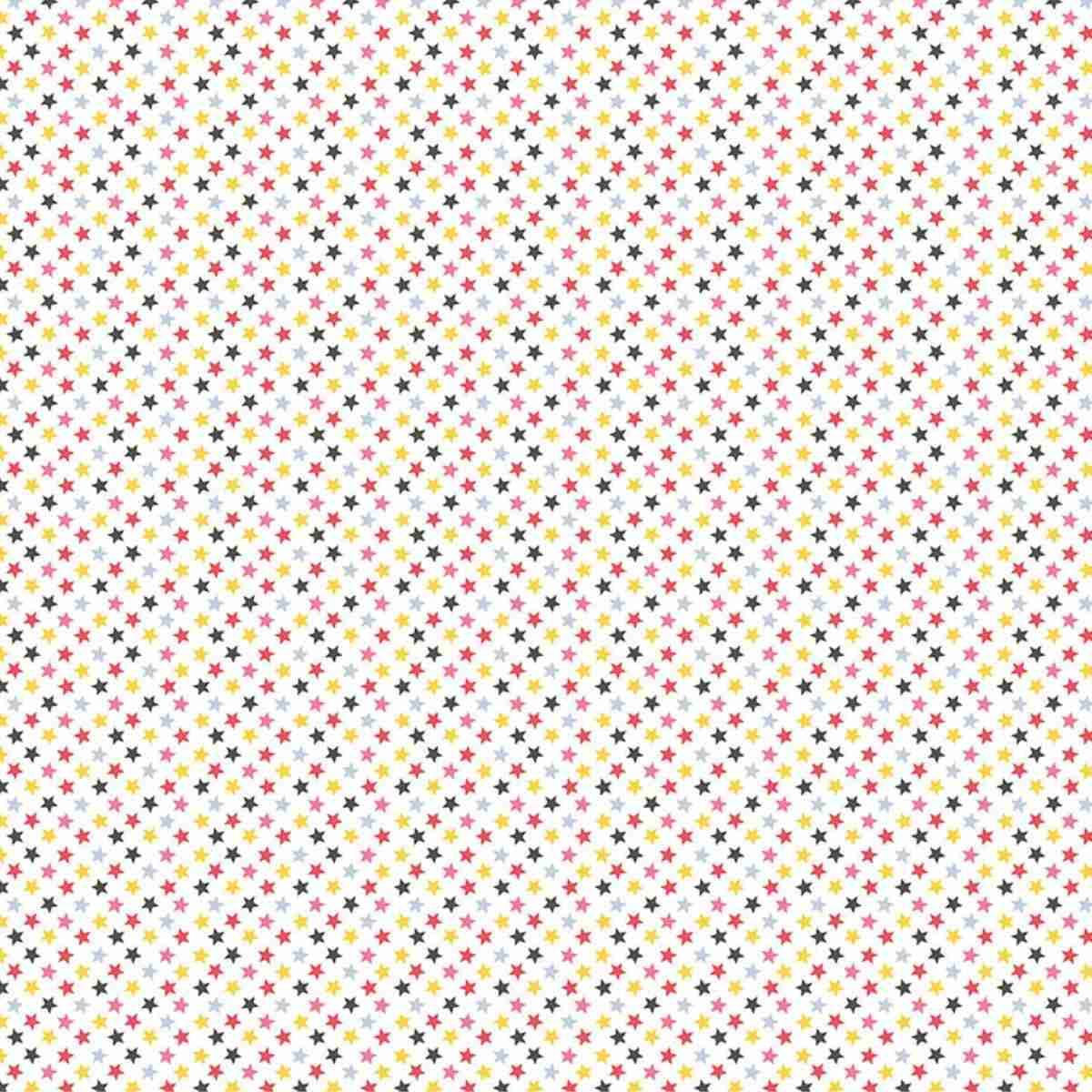 Papel Scrapbook Essencial Litoarte SE-024 Mundo Mágico Estrelinhas 30,5x30,5cm - Palácio da Arte