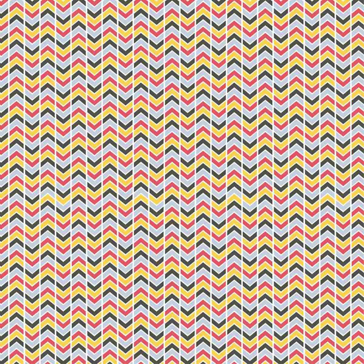 Papel Scrapbook Essencial Litoarte SE-026 Mundo Mágico Chevron 30,5x30,5cm - Palácio da Arte