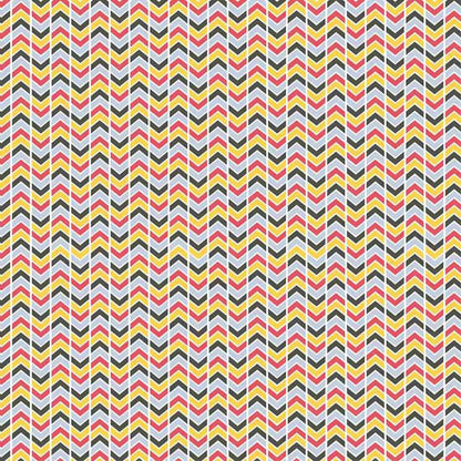 Papel Scrapbook Essencial Litoarte SE-026 Mundo Mágico Chevron 30,5x30,5cm - Palácio da Arte