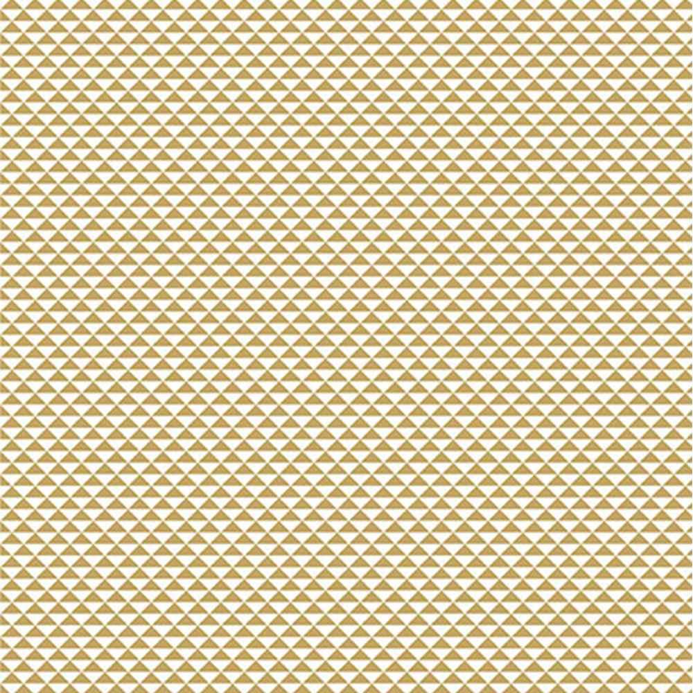 Papel Scrapbook Hot Stamping Litoarte SH30-001 Natal Estampa Geométrica Dourado e Fundo Branco 30x30cm - Palácio da Arte