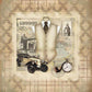 Papel Scrapbook Litoarte SD-0786 Carro e Traje Antigo 30,5x30,5cm - Palácio da Arte