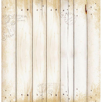 Papel Scrapbook Litoarte SD-093 Rosas e Madeira 30,5x30,5cm - Palácio da Arte