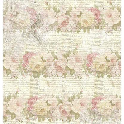 Papel Scrapbook Litoarte SD-0964 Borboletas e Flores Vintage 30,5x30,5cm - Palácio da Arte