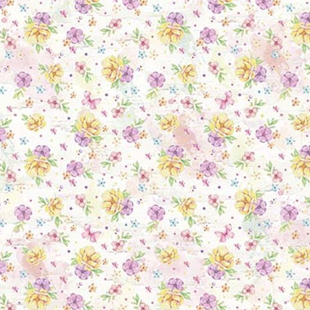 Papel Scrapbook Litoarte SD-1081 Madeira Colorida 30,5x30,5cm - Palácio da Arte