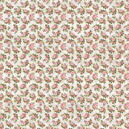Papel Scrapbook Litoarte SD-1132 Alice, Chave e Rosas 30,5x30,5cm - Palácio da Arte