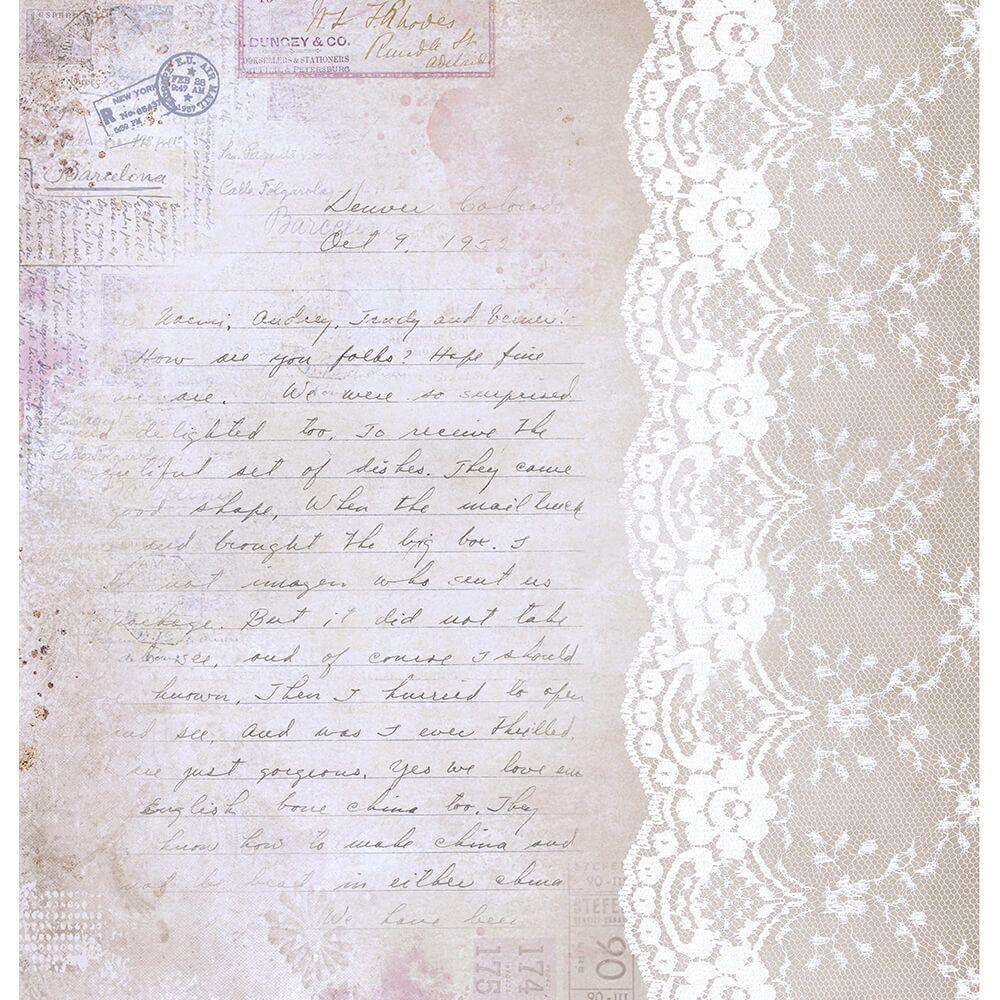 Papel Scrapbook Litoarte SD-1255 Elementos Vintage II 30,5x30,5cm - Palácio da Arte