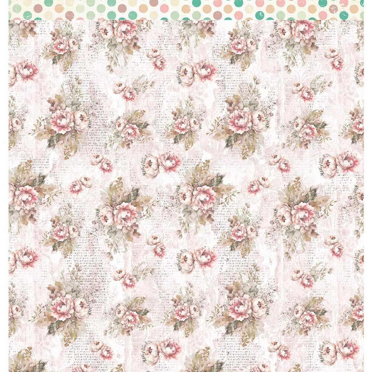 Papel Scrapbook Litoarte SD-1297 Meu Sonho Vintage Tags 30,5x30,5cm - Palácio da Arte