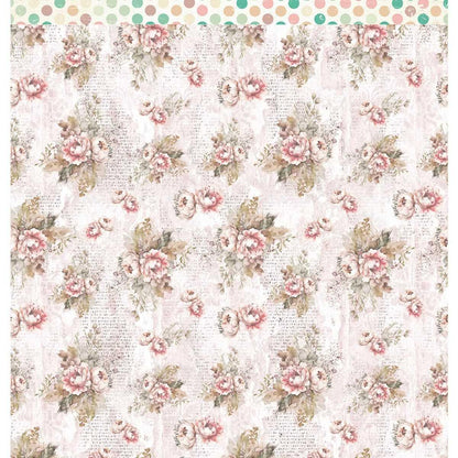 Papel Scrapbook Litoarte SD-1297 Meu Sonho Vintage Tags 30,5x30,5cm - Palácio da Arte