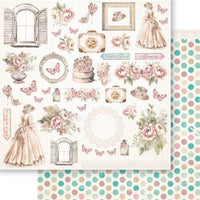 Papel Scrapbook Litoarte SD-1298 Meu Sonho Vintage Recorte 30,5x30,5cm - Palácio da Arte