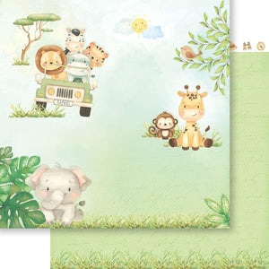 Papel Scrapbook Litoarte SD-1299 Meu Safari 30,5x30,5cm - Palácio da Arte