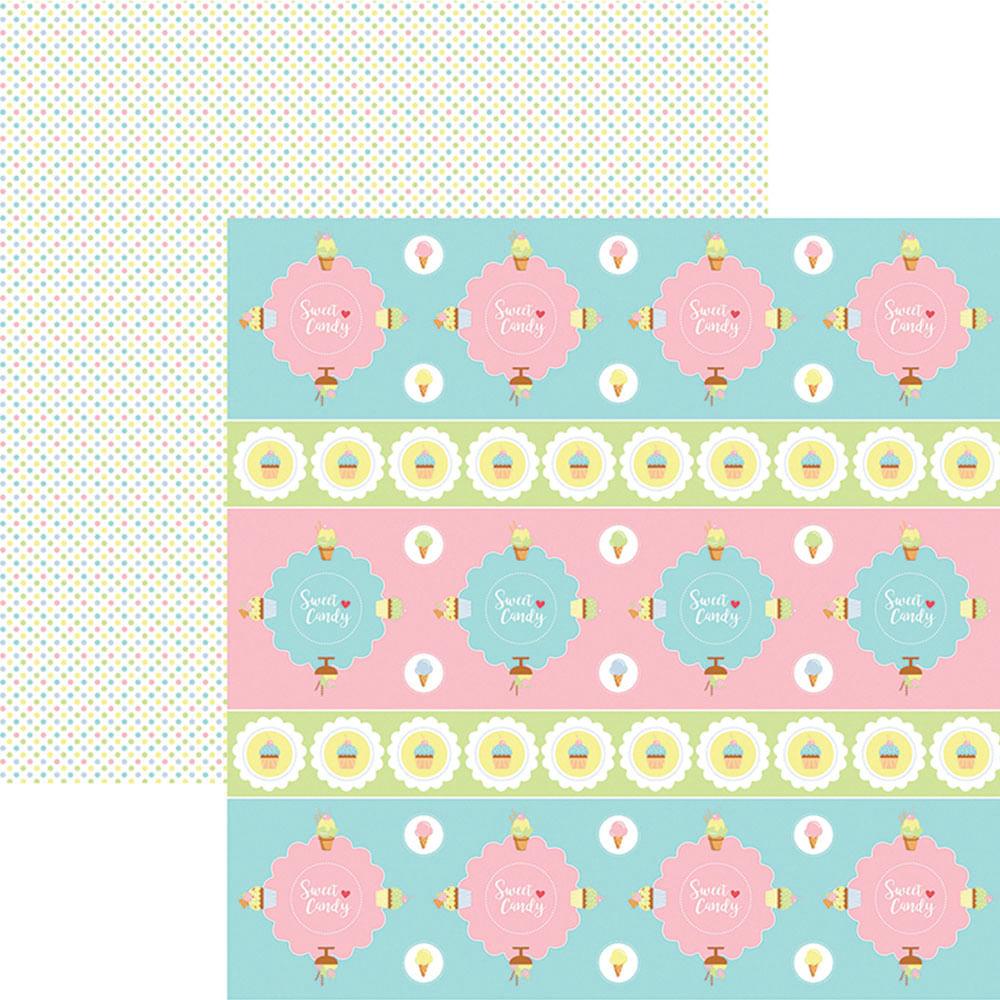 Papel Scrapbook Sweet Candy Forminhas e Toppers SDF660 Toke e Crie by Mariceli - Palácio da Arte