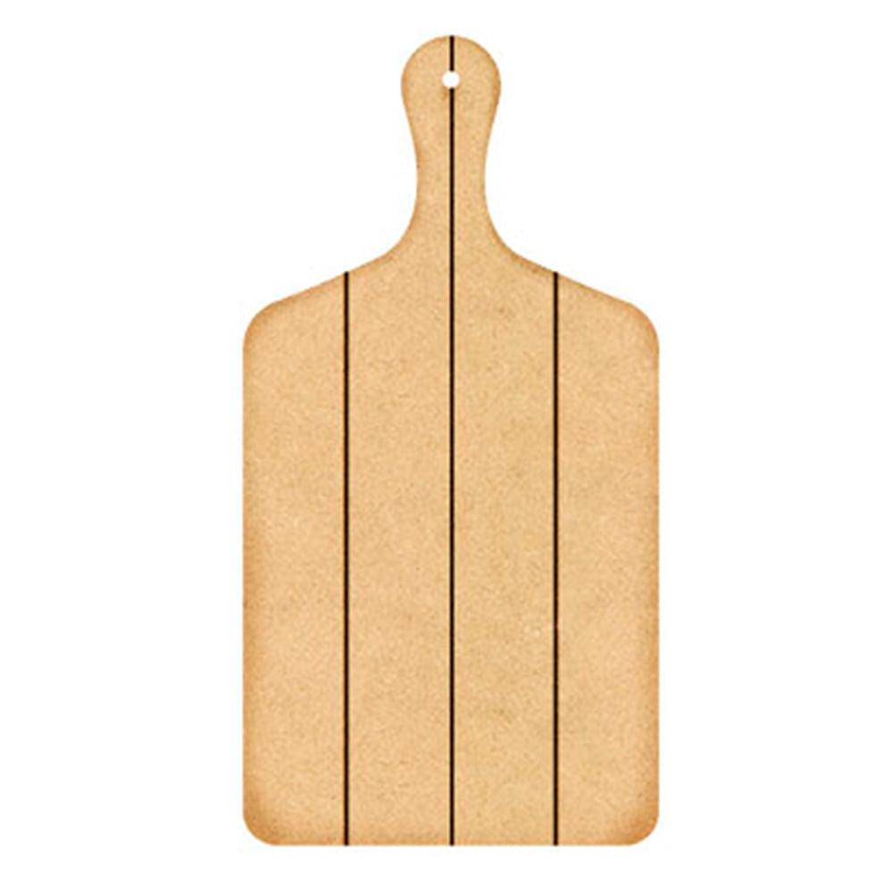 Placa Decorativa Pallet Tábua de Carne 42x21,5cm em MDF - Palácio da Arte