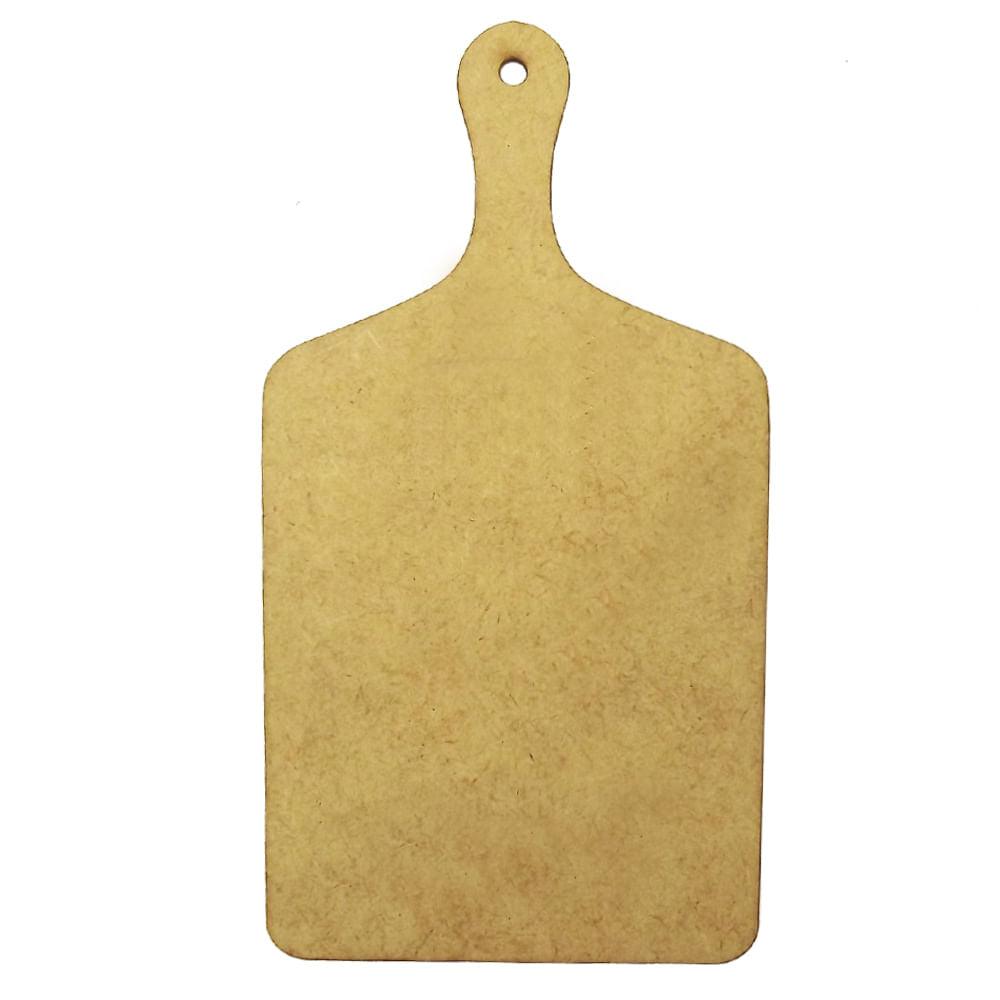 Placa Decorativa Tábua de Carne Recorte 42x21,5 em MDF - Palácio da Arte