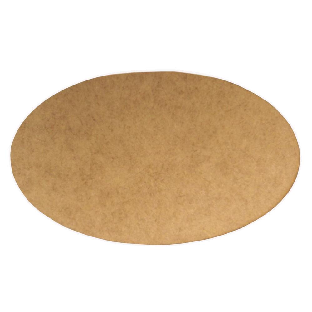 Placa Oval Natural para Estampar 15x9cm em MDF - Palácio da Arte