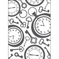 Placa para Relevo 2D Elegance Relógio Vintage II PPR014 17,7x12,7 Toke e Crie - Palácio da Arte